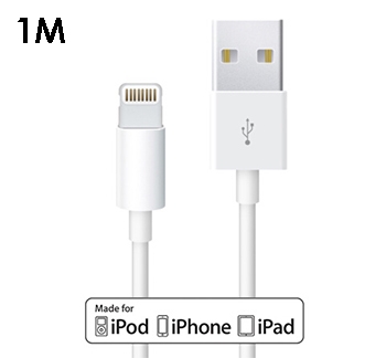 USB-A to Lightning Charging / Sync Cable, 1M - MFI