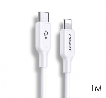 Deluxe USB-C to Lightning Cable, Charge & Sync, 1M